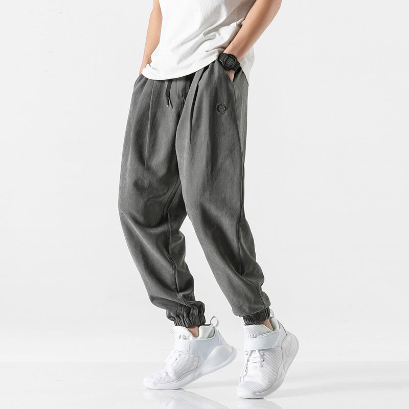 Polyester Harem Joggers - threadspired