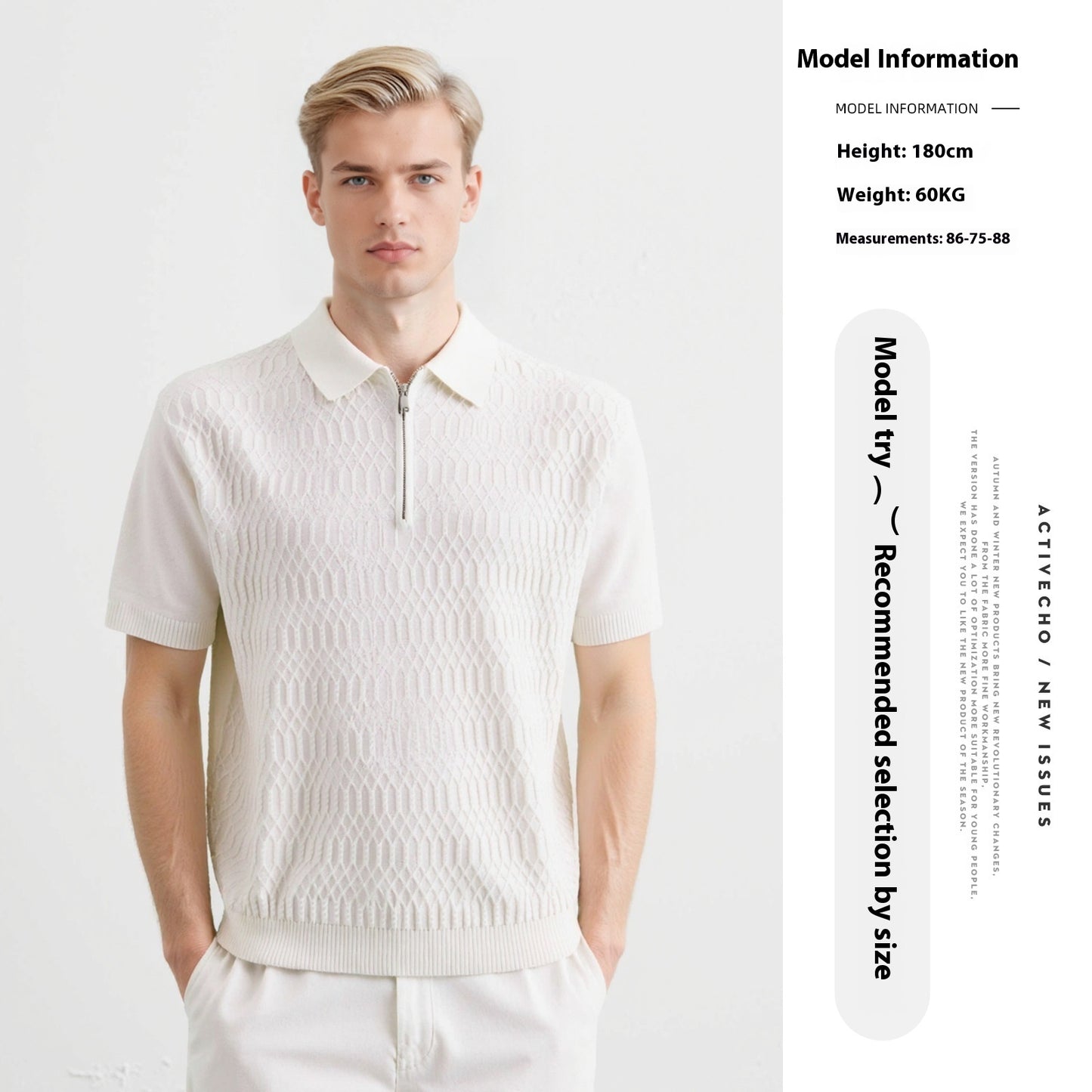 Simple Polo Shirt Slim T-shirt - threadspired
