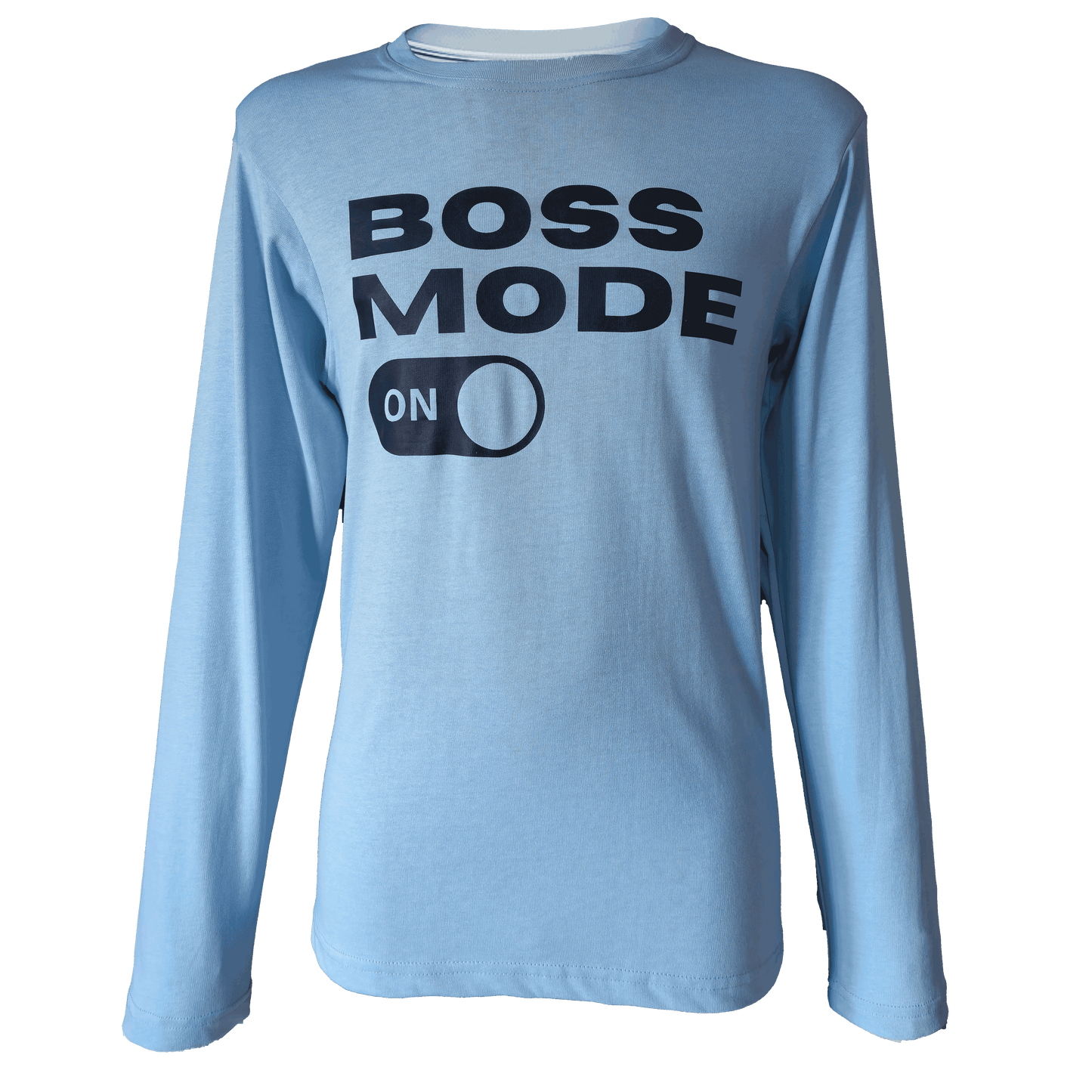 Regular Fit Full Sleeve - Blue (Boss Mode On)