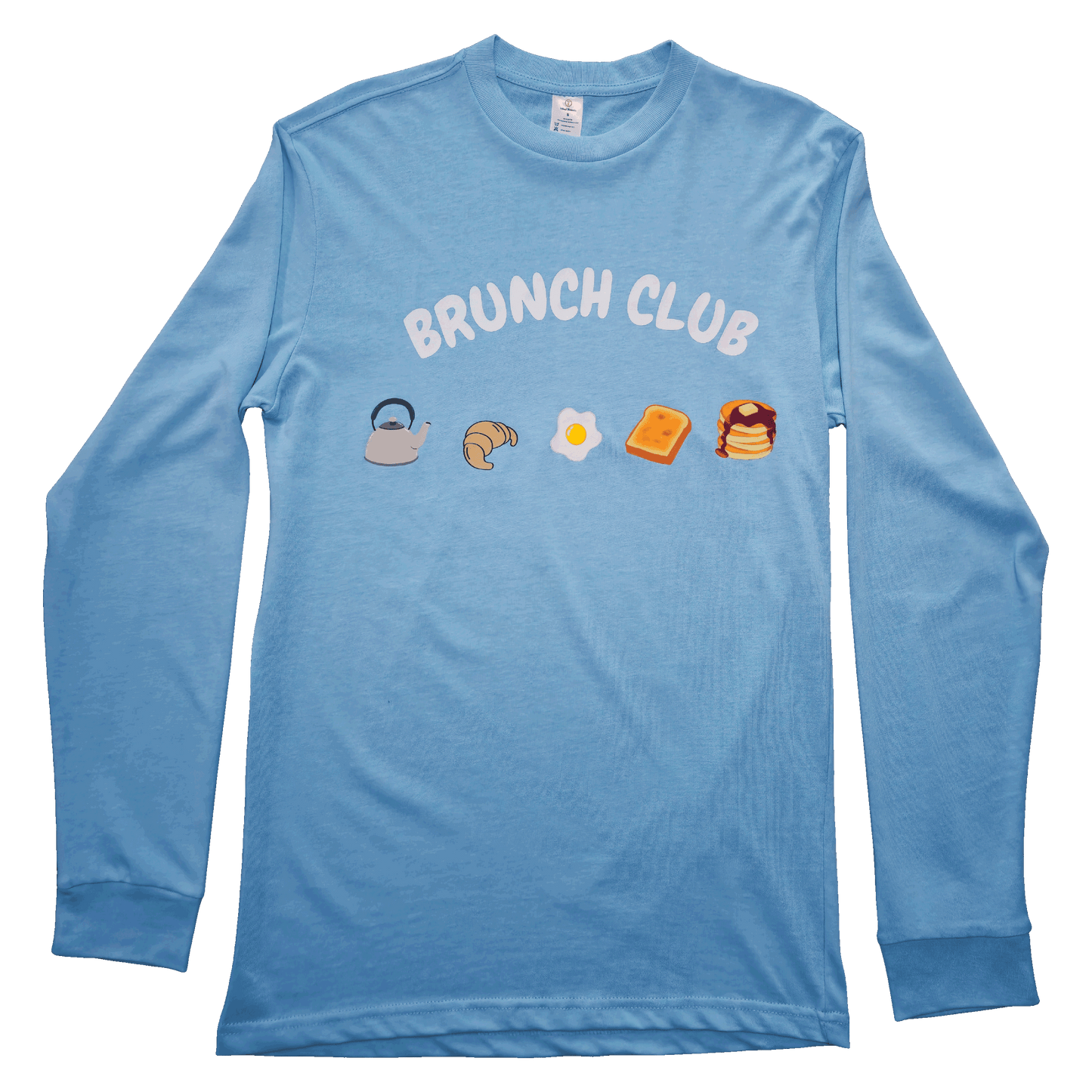 Drop Shoulder Full Sleeve - Blue (Brunch Club)