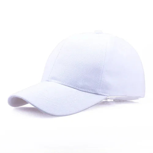Black Cap Solid Color Baseball Cap Snapback Caps Casquette Hats Fitted - threadspired