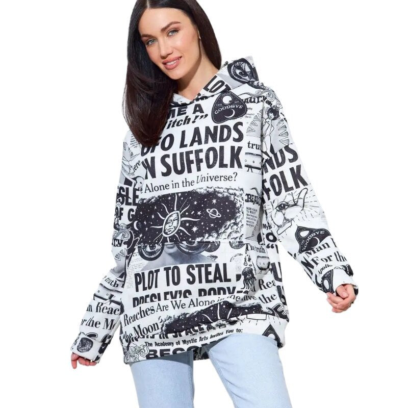 Long-Sleeve Hooded Pullover - threadspired