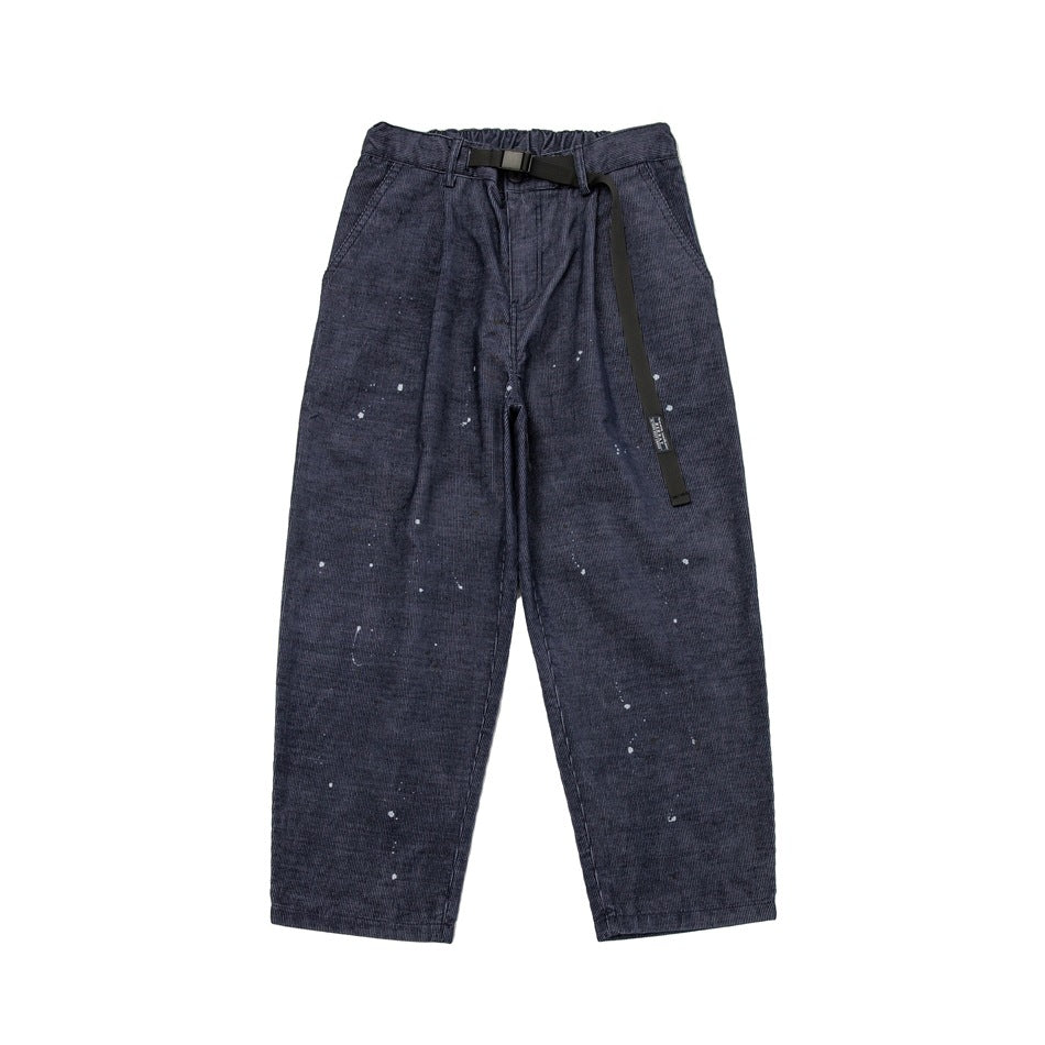 Oversized Paint-spilll Trousers - threadspired