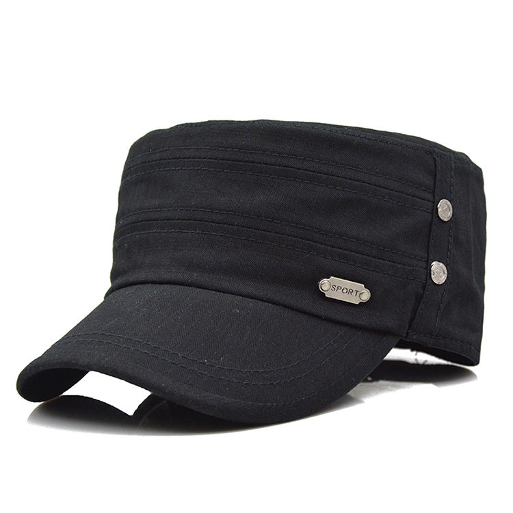 Spring And Summer Flat-top Cap Thin Material Stylish Men And Women - threadspired