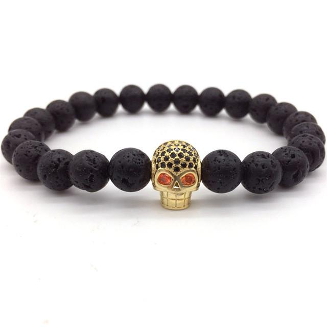 SKULL CHARM BRACELETS - threadspired