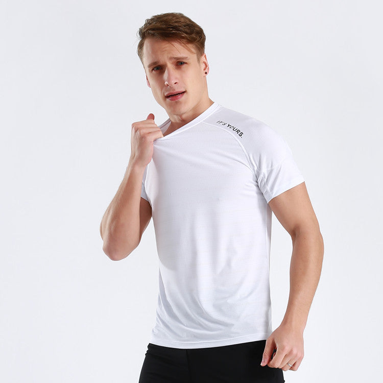 Short Sleeves Running Tee - threadspired
