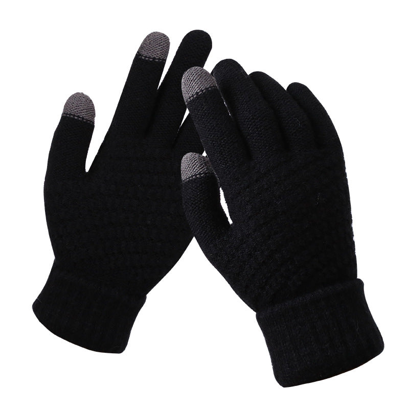 Knitted Gloves - threadspired