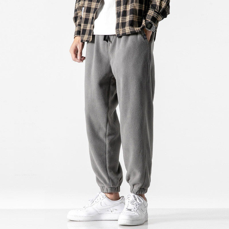 Fleece Harem Casual Joggers - threadspired