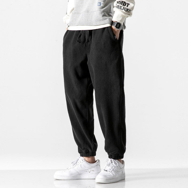 Fleece Harem Casual Joggers - threadspired