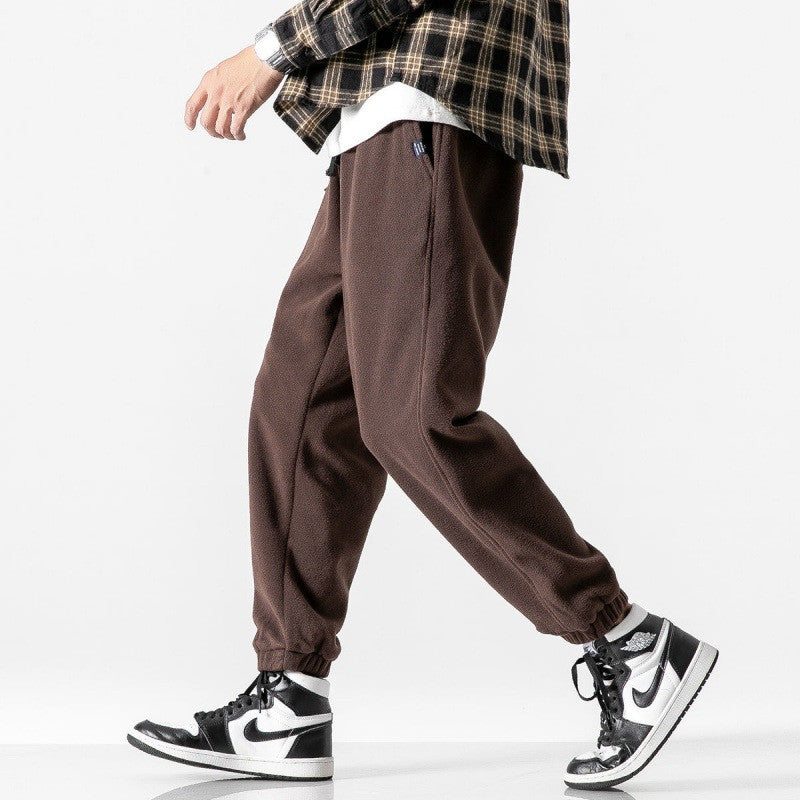 Fleece Harem Casual Joggers - threadspired