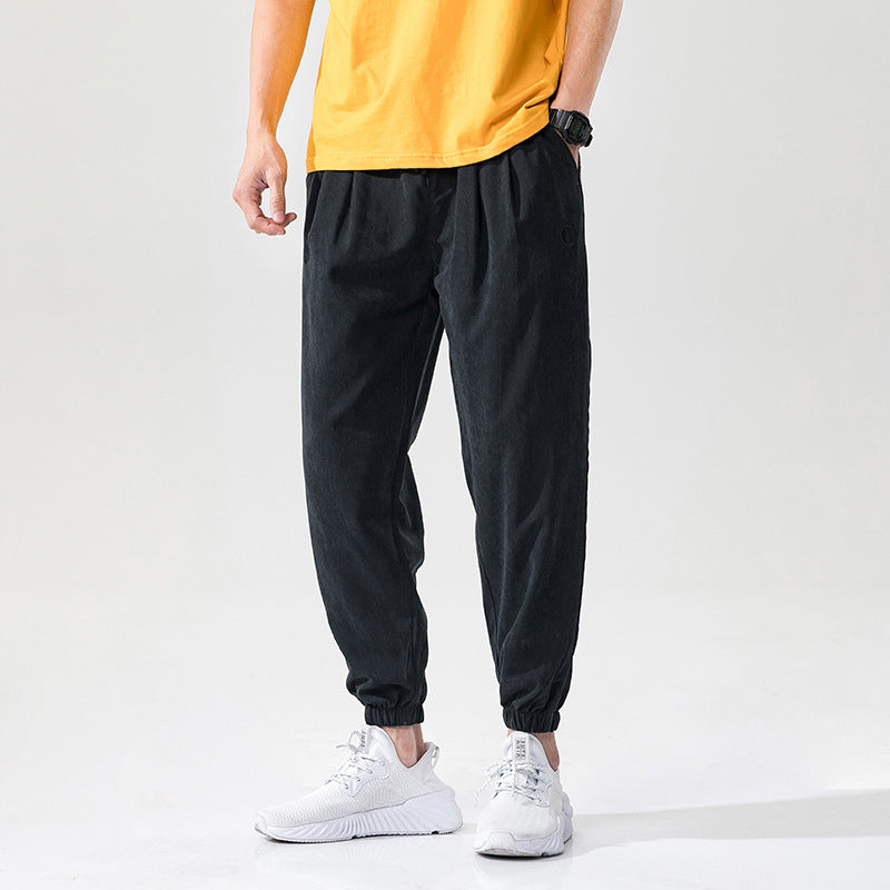 Thin Loose Casual Joggers - threadspired