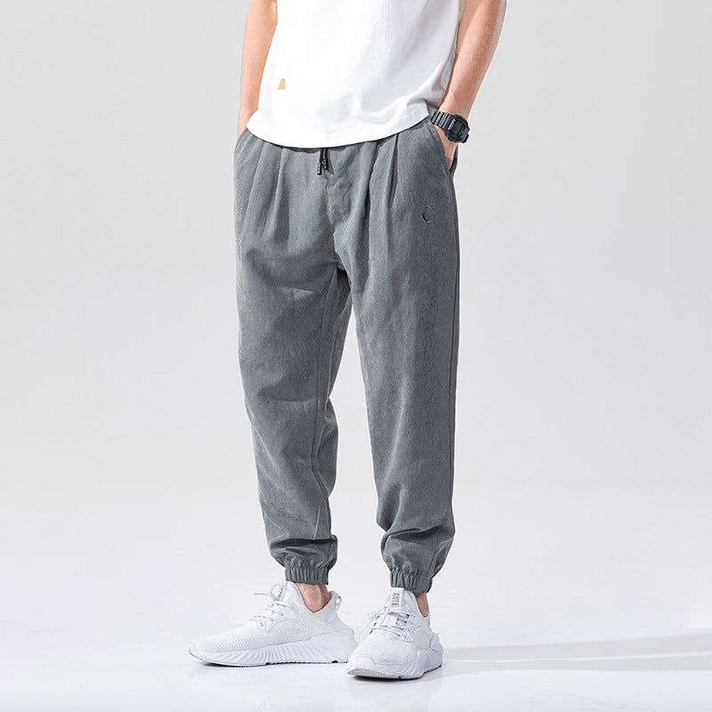 Thin Loose Casual Joggers - threadspired