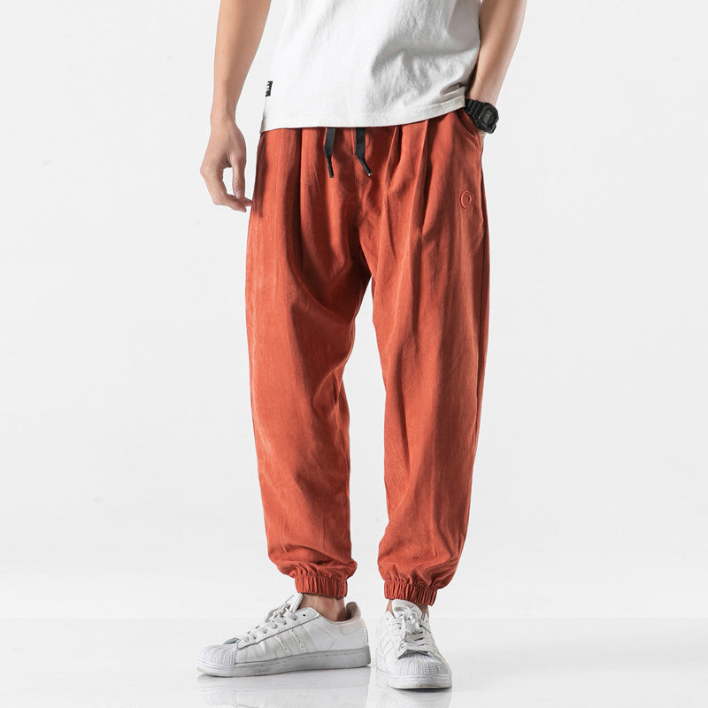 Thin Loose Casual Joggers - threadspired