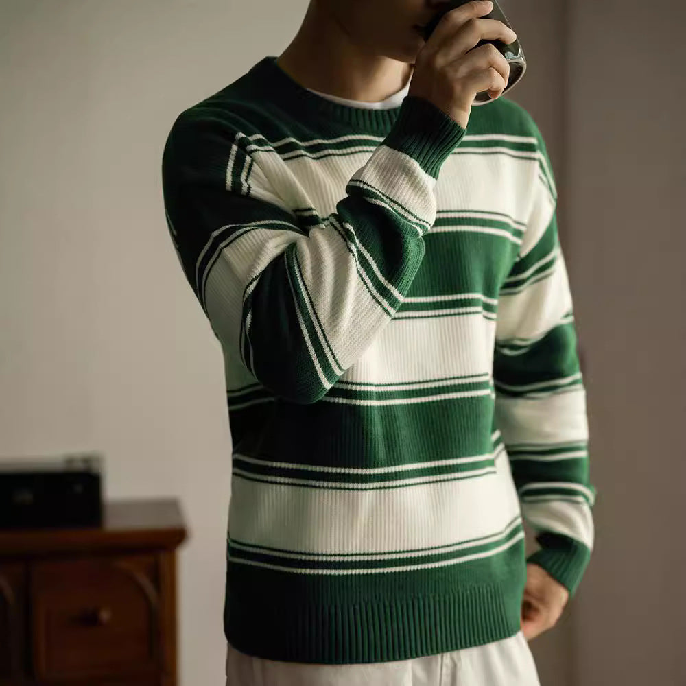 Striped Knitted Sweater