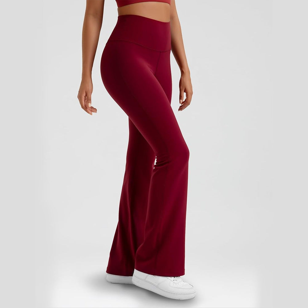 Skin-friendly Yoga Home Flared Pants Leisure Sports - threadspired