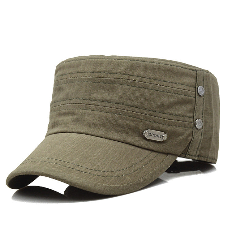 Spring And Summer Flat-top Cap Thin Material Stylish Men And Women - threadspired