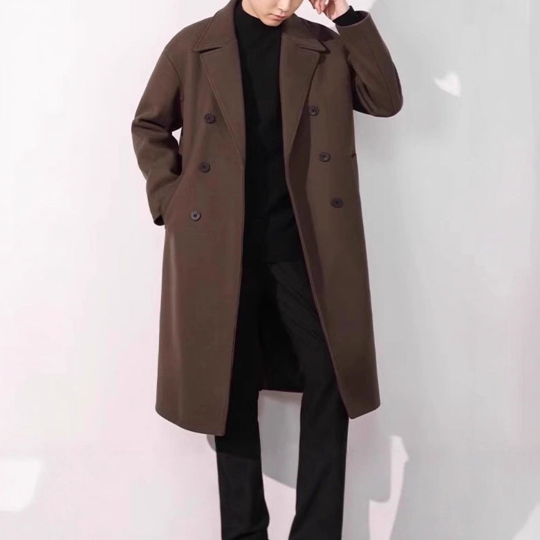 Oversized Wool overcoat - threadspired