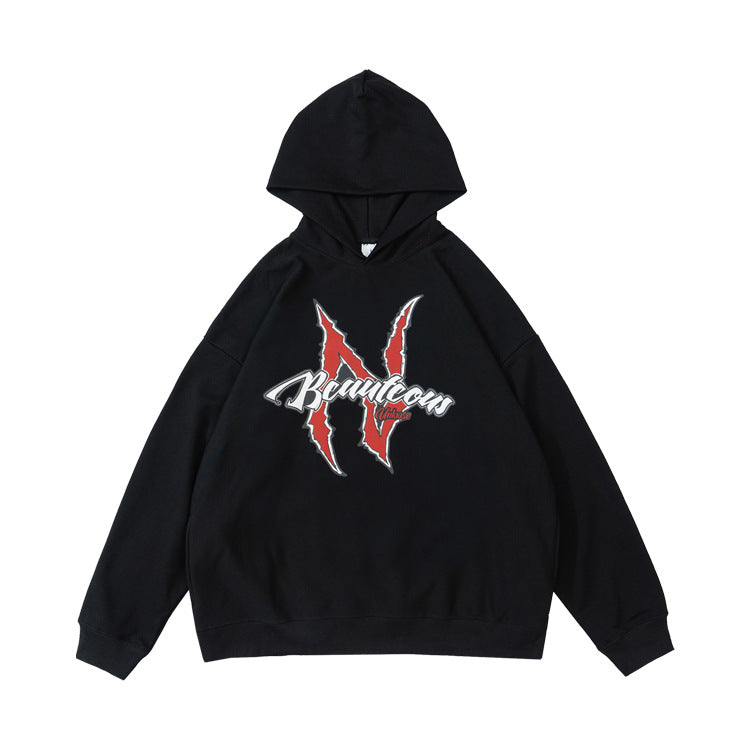 Beautcous Printed Hoodie - threadspired