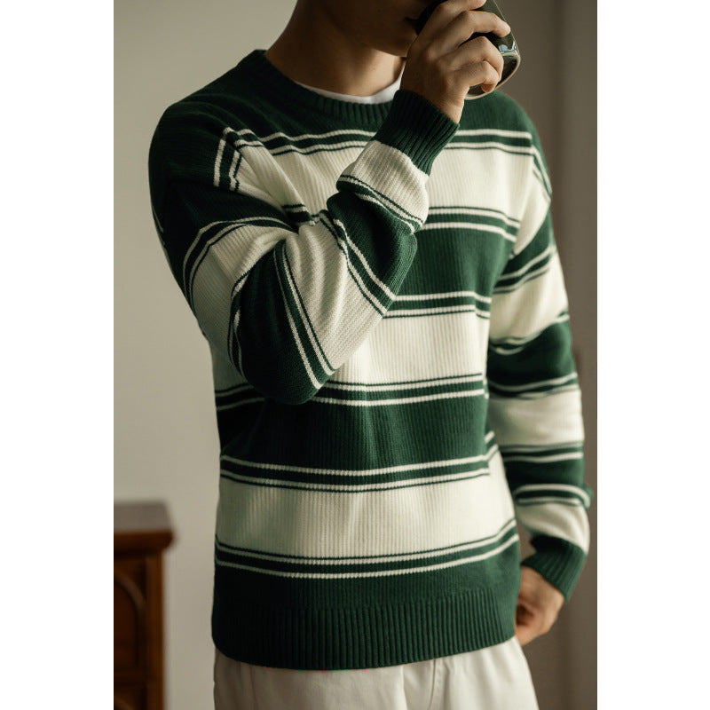 Striped Knitted Sweater