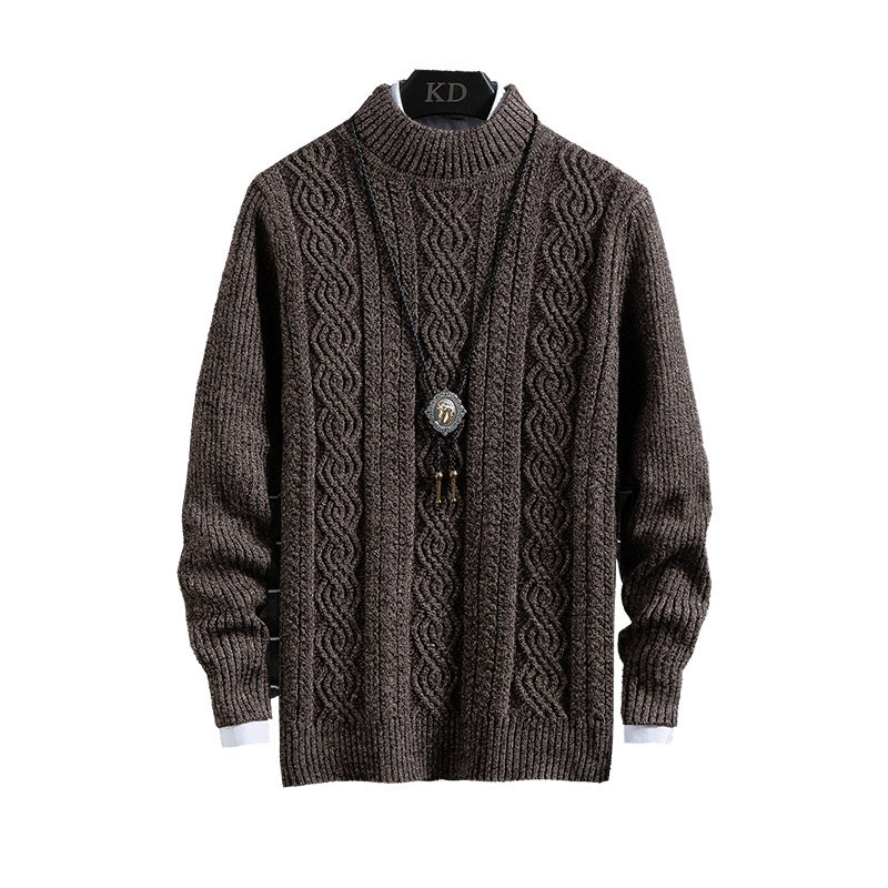 Slim Knitted Sweater - threadspired
