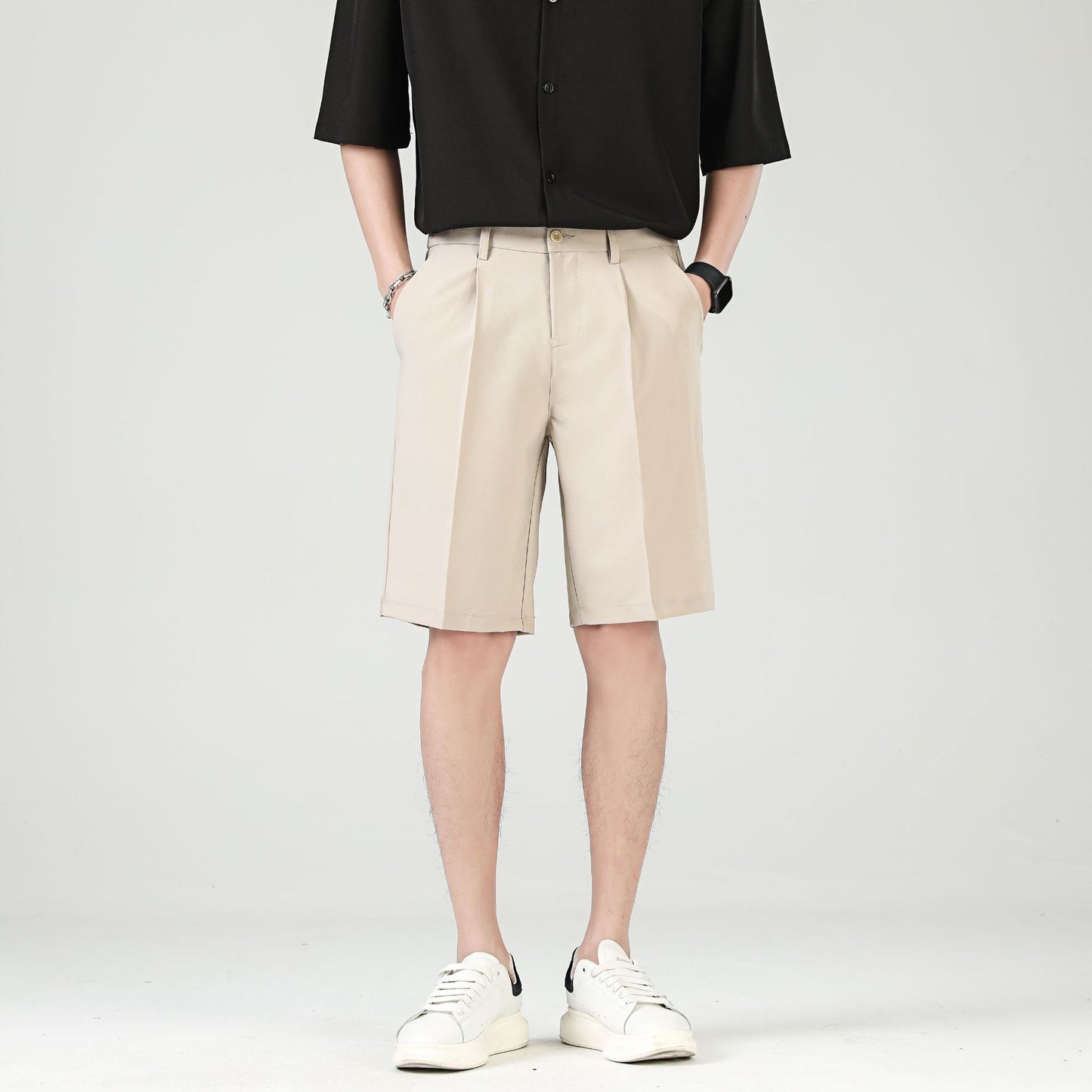 Silk Suit Shorts - threadspired