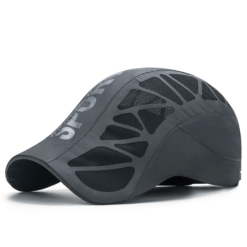 SPORT Letter Forward Hat Men's Breathable Mesh - threadspired