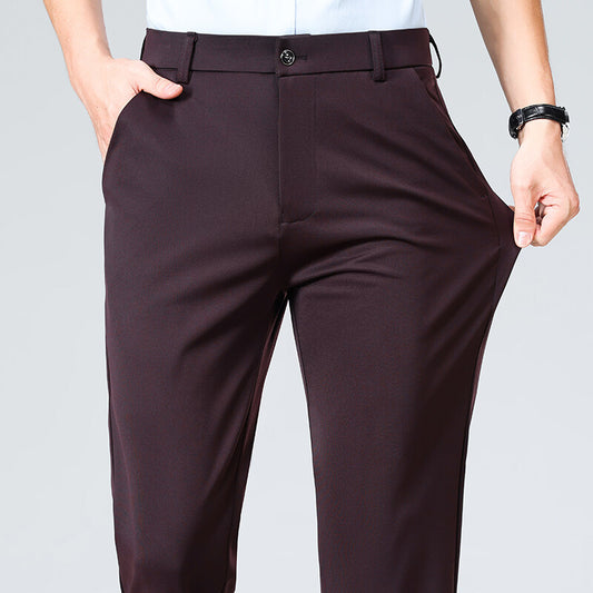 Casual Fitted Trousers