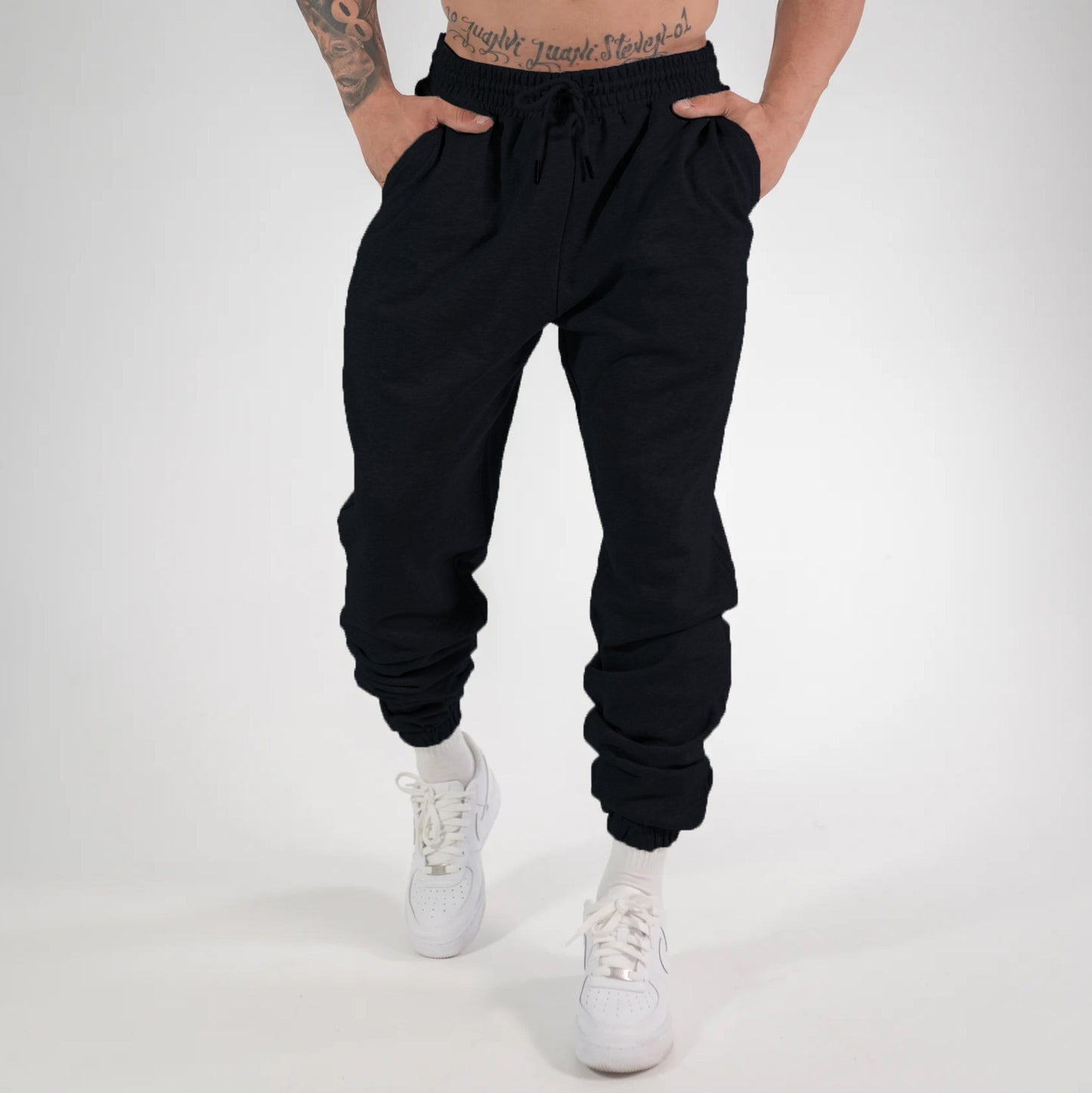 Men's Wide Leg Joggers - threadspired