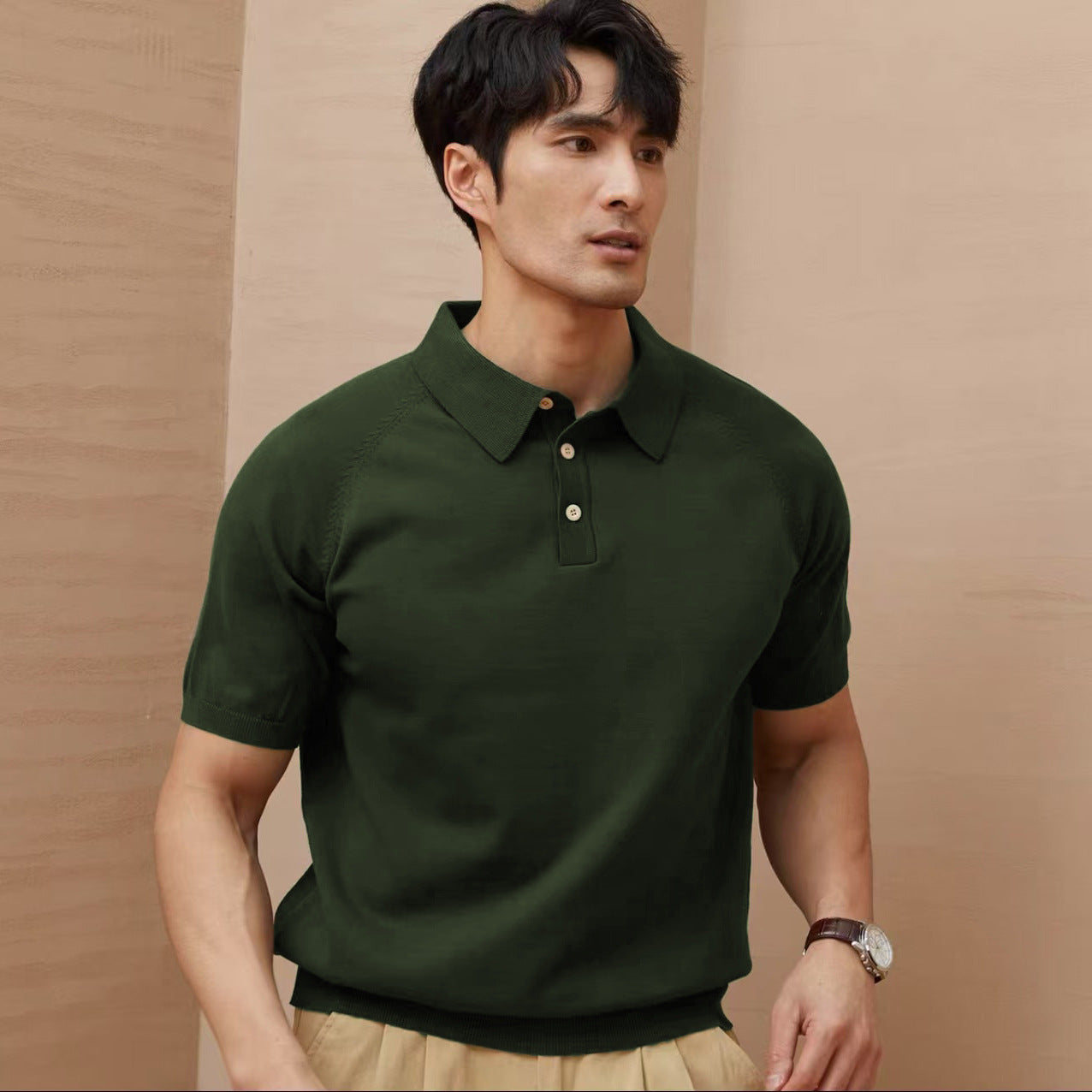 Knitted Thin T-shirt - threadspired