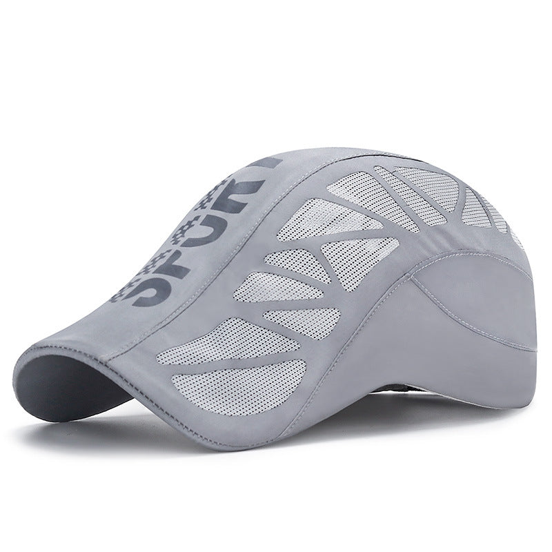 SPORT Letter Forward Hat Men's Breathable Mesh - threadspired