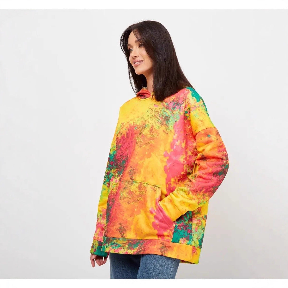 Long-Sleeve Hooded Pullover - threadspired