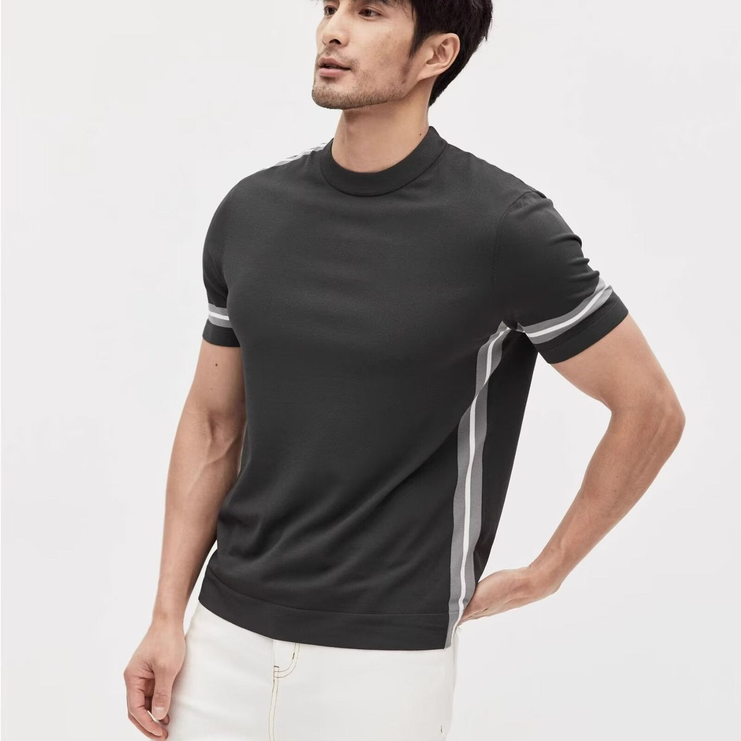 Form Fitted Short Sleeve Shirt