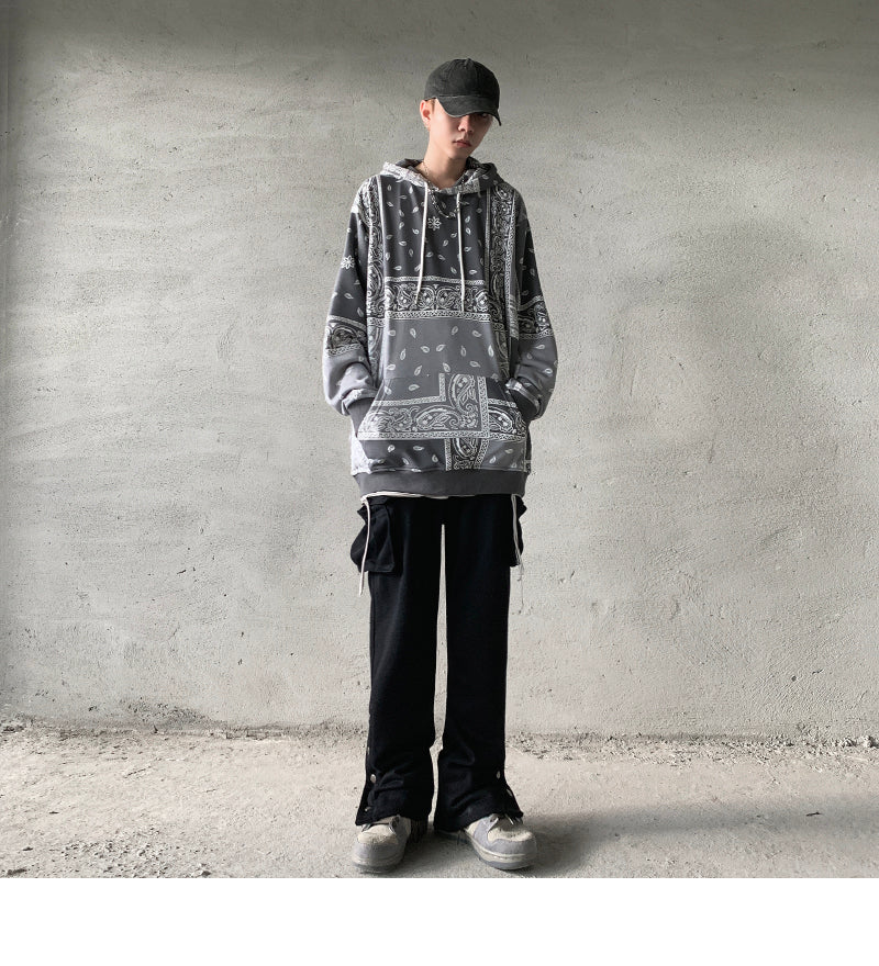 Retro Roman Cashew Hoodie - threadspired