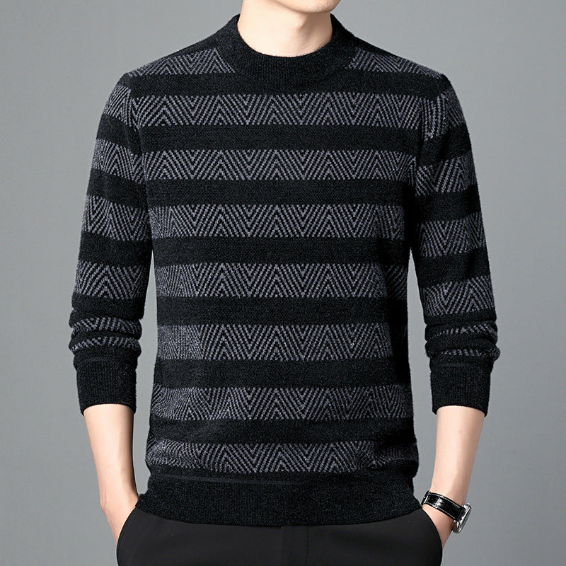 Striped Sweater - threadspired