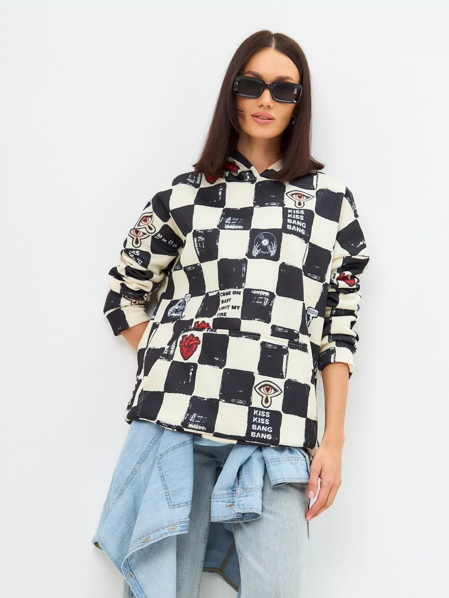 Long-Sleeve Hooded Pullover - threadspired