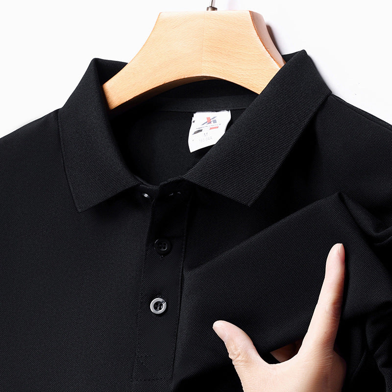 Casual Loose Lapels Polo T-shirt - threadspired