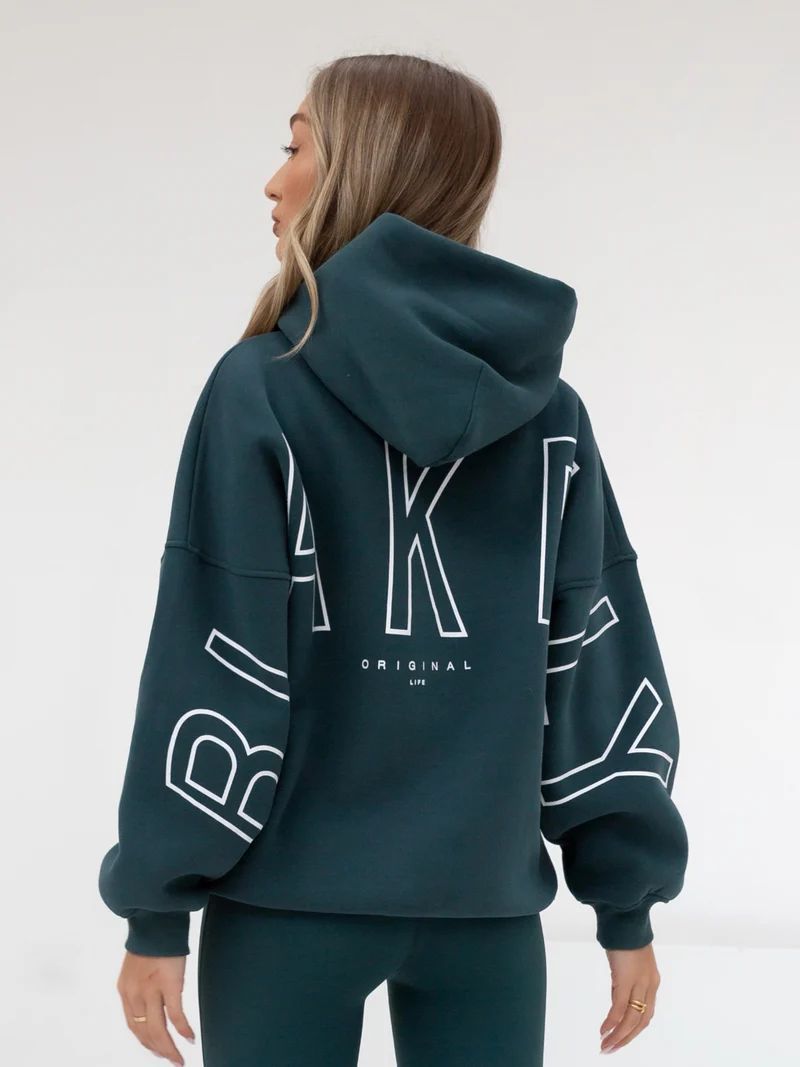 Thickened Long Sleeve Loose-fit Hoodie - threadspired