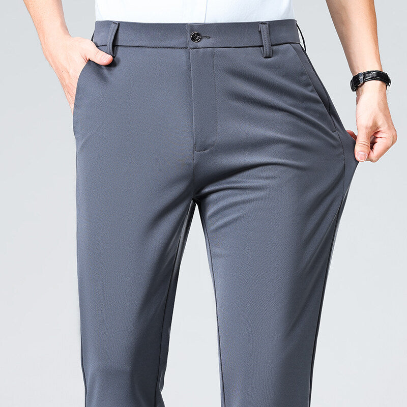 Casual Fitted Trousers