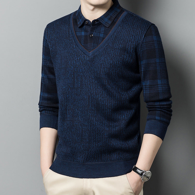 Fleece Lined Padded Sweater - threadspired