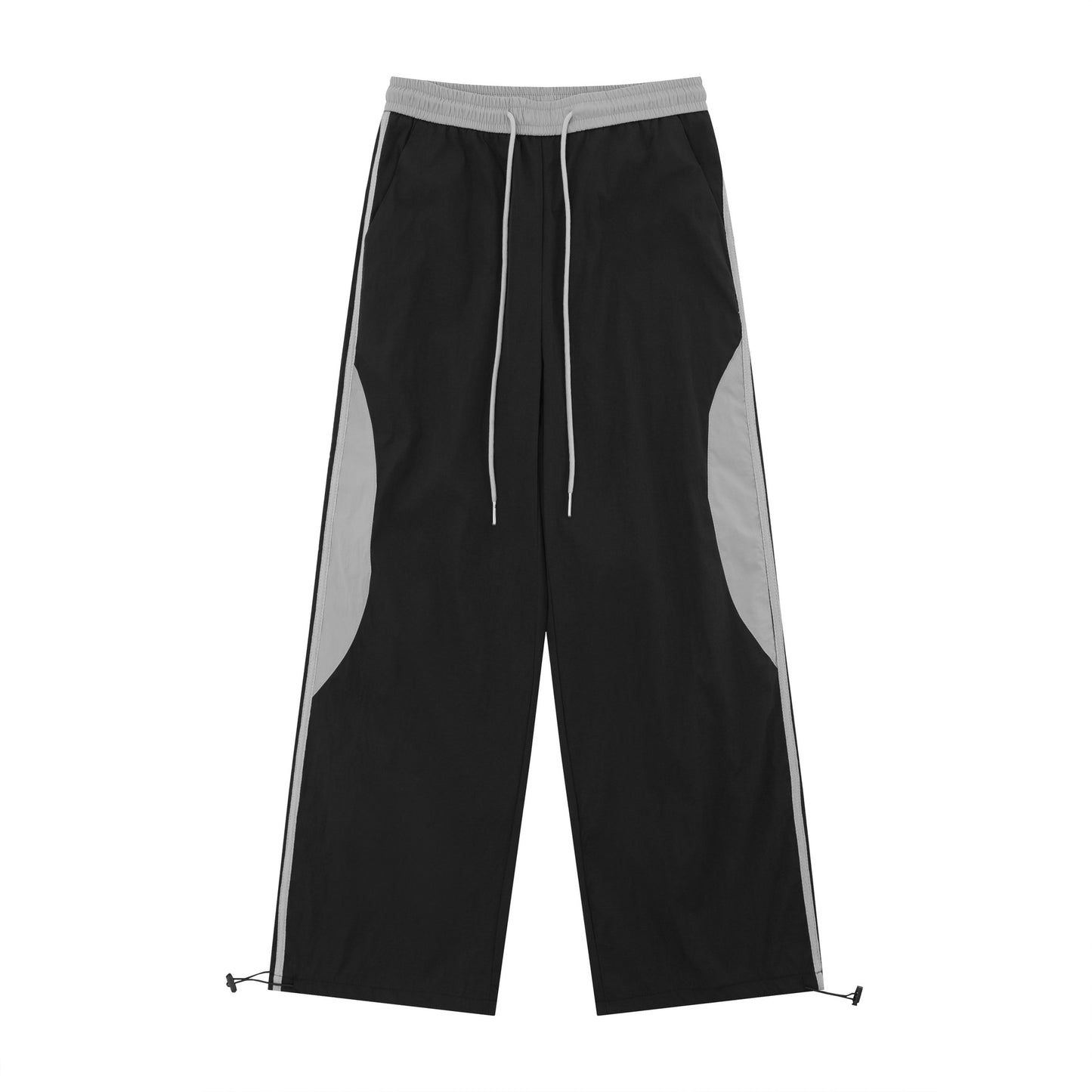 Striped Sports Casual Trousers - threadspired