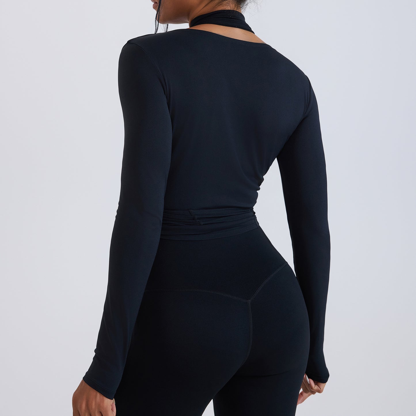 Womens Casual Sporty Long-sleeve Top - threadspired