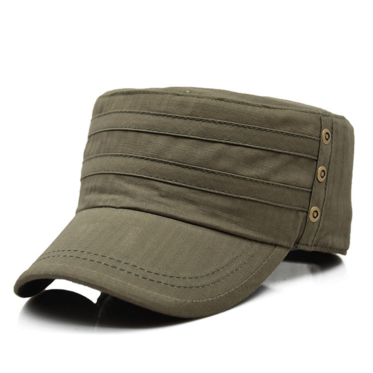 Spring And Summer Flat-top Cap Thin Material Stylish Men And Women - threadspired