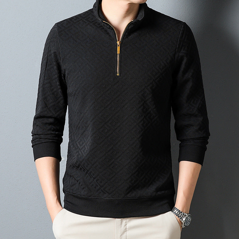 Casual Collared Bottoming Shirt - threadspired