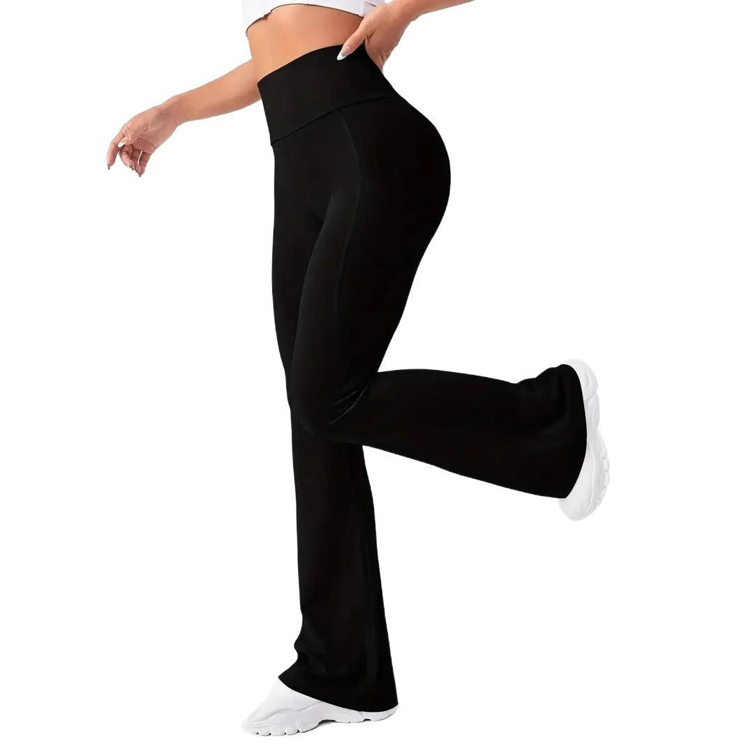 Skin-friendly Yoga Home Flared Pants Leisure Sports - threadspired