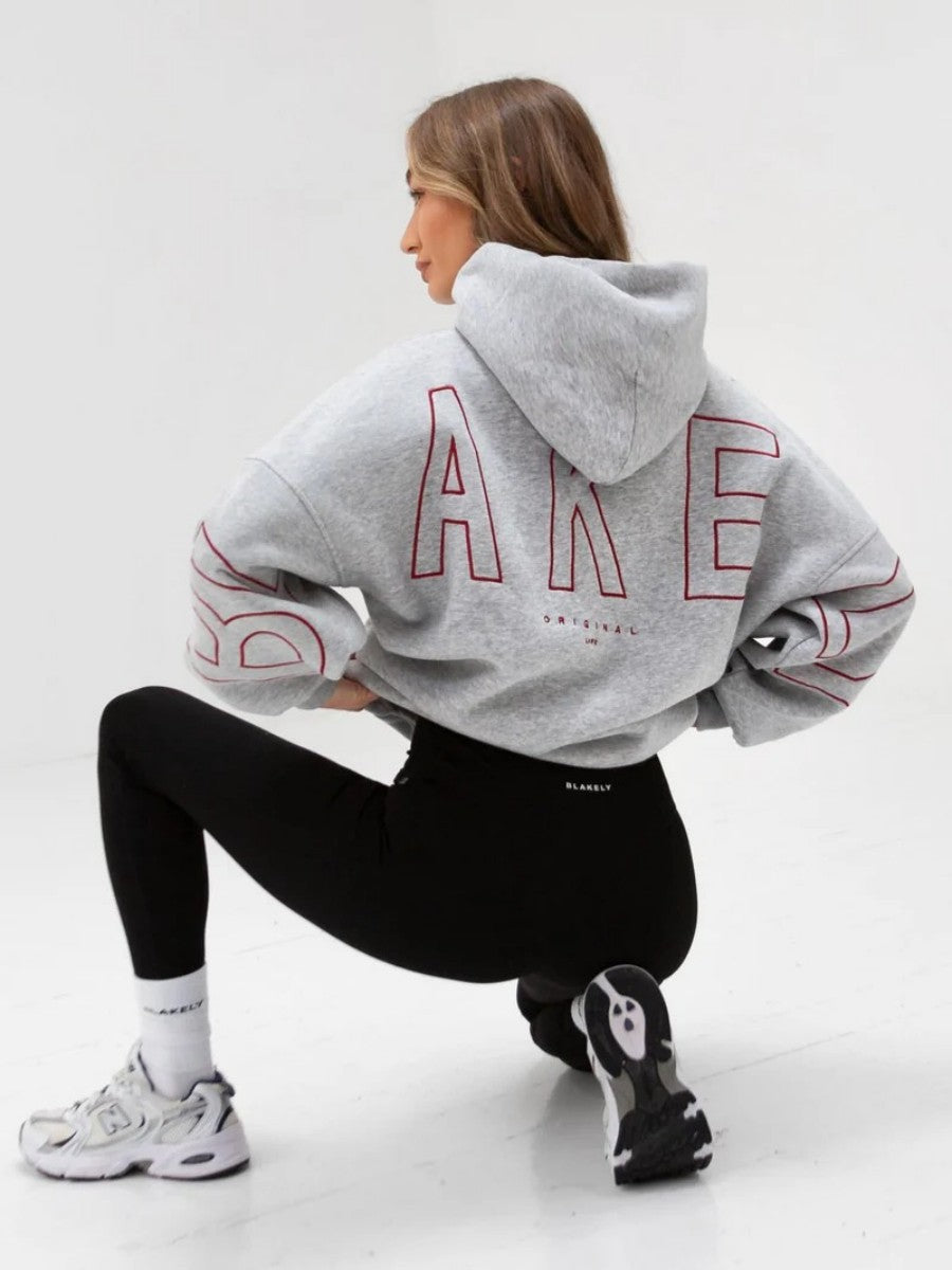 Thickened Long Sleeve Loose-fit Hoodie - threadspired