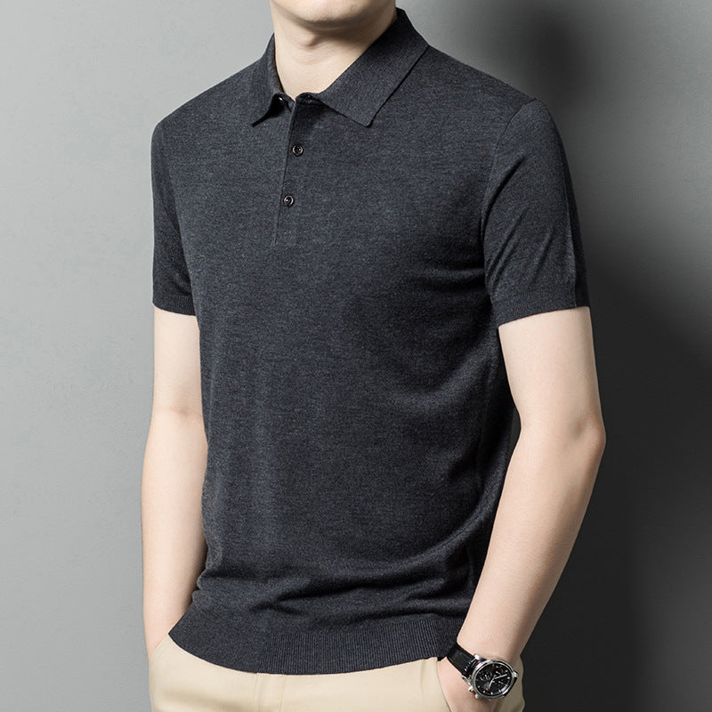 Knitwear Casual Short Sleeve T-shirt - threadspired
