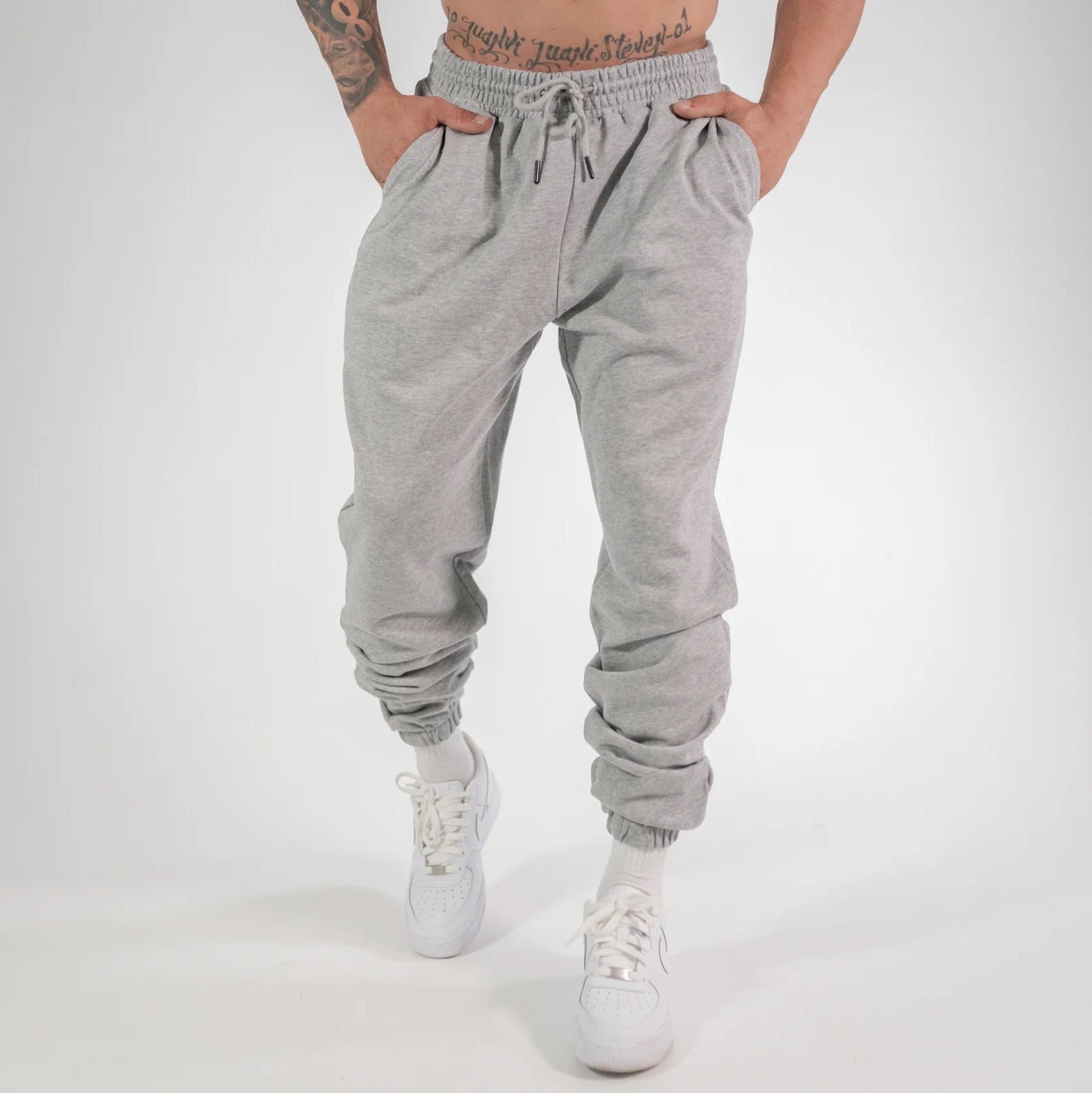 Men's Wide Leg Joggers - threadspired