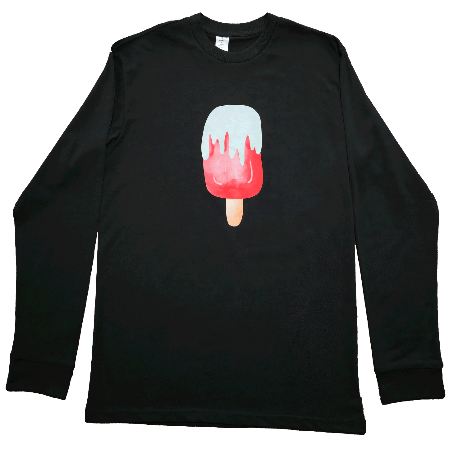 Drop Shoulder Full Sleeve - Black (Ice-cream)
