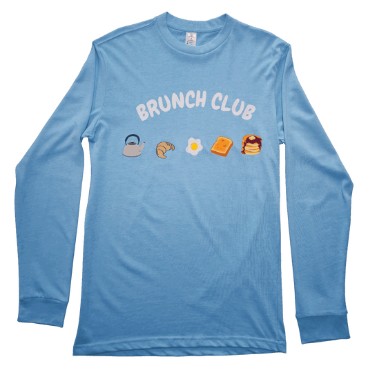 Drop Shoulder Full Sleeve - Blue (Brunch Club)