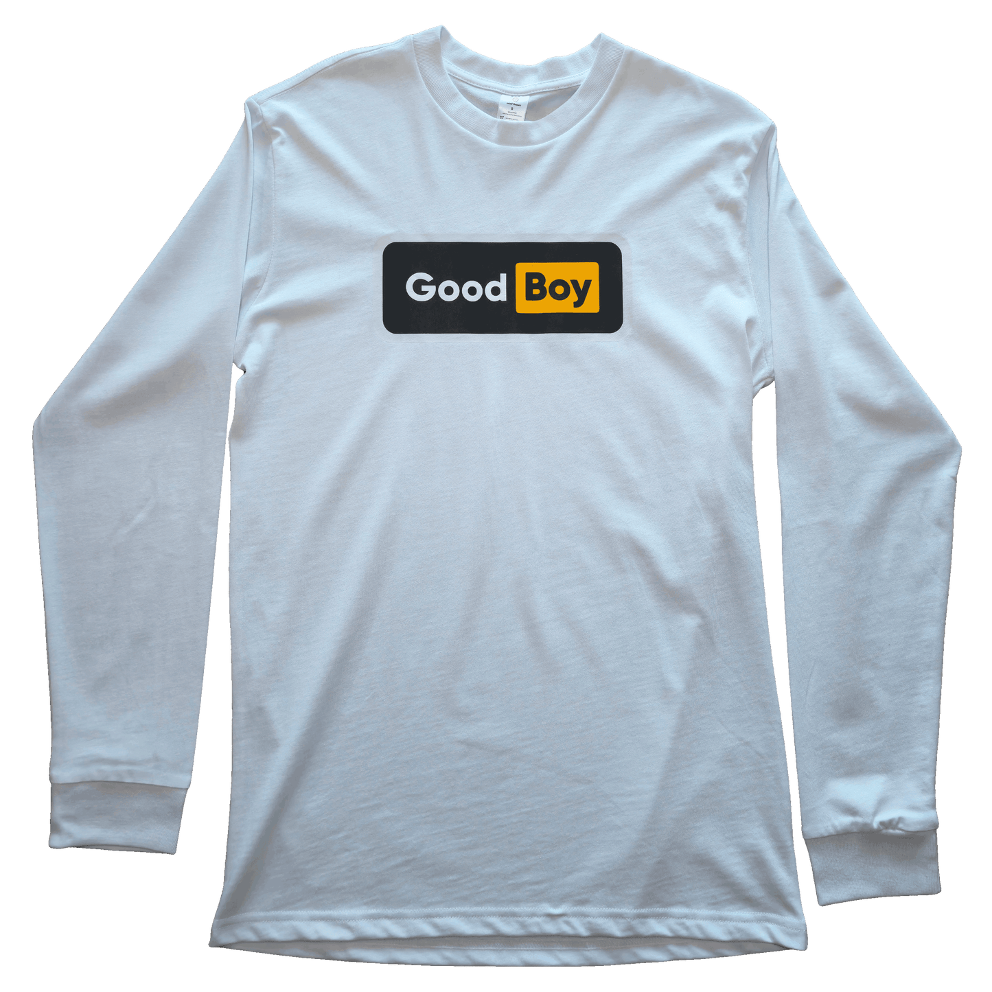 Drop Shoulder Full Sleeve - White (Good Boy)